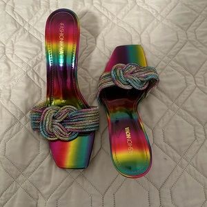 brand new Fashion Nova heels